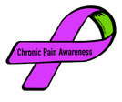 chronic pain awareness ribbon